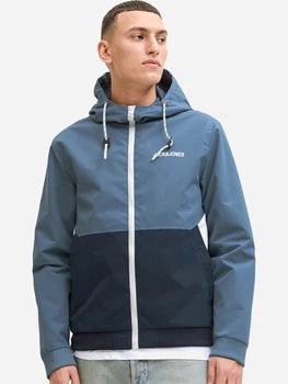 Вітровка чоловіча Jack & Jones 12200208-Blue Mirage L Синя (5715733483666)
