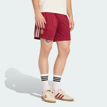 Мужские шорты Spain Originals adidas JZ2257 (S) Бордовый (4068816808407)