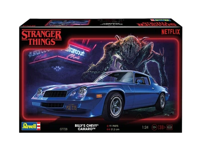 Model samochodu Revell Netflix Stranger Things 1979 Billy's Chevy Camaro 1:24 07728 (4009803077284)