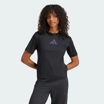 Женская футболка adidas Z.N.E. adidas JE7846 (2XS) черный (4067894820196)