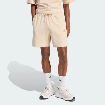 Мужские шорты Future Icons Small Logo adidas KD7659 (XS) бежевый (4068815285285)