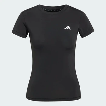 Женская футболка Power Essentials Workout Contour adidas KD0108 (XS) черный (4068815227148)