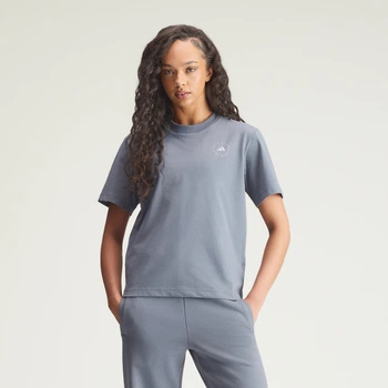 Жіноча футболка adidas by Stella McCartney TrueCasuals Regular Sportswear adidas JZ0688 (XS) чорний (4068814462748)
