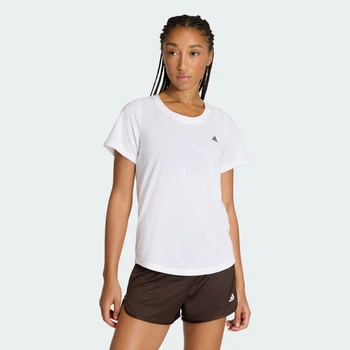 Женская футболка Workout Essentials Scoop Neck adidas KA1531 (XS) белый (4068822140645)