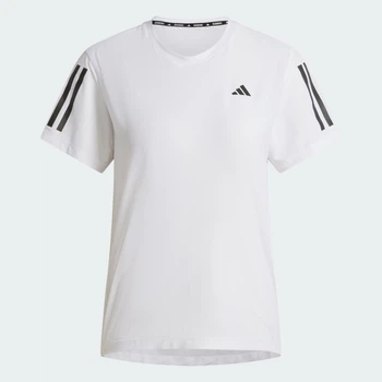 Женская футболка Own The Run adidas IK7442 (XS) белый (4067887018692)