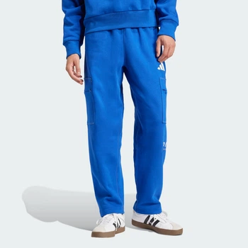 Мужские брюки-карго ALL SZN Fleece Graphic Loose adidas JJ3663 (S) синий (4067902778853)