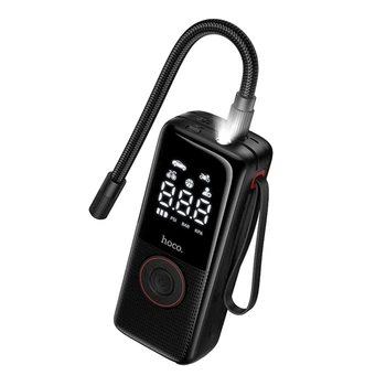Автомобільний компресор Hoco ZP18 4000mAh Чорний