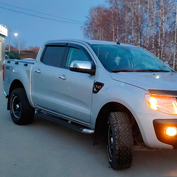 Дефлекторы окон VL-Tuning на Ford Ranger III 2011- (накладные)