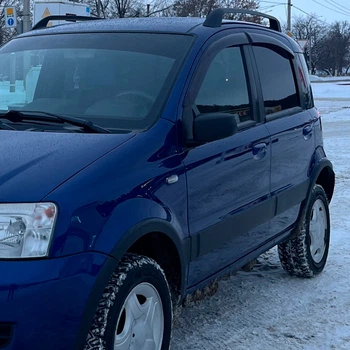 Дефлекторы окон VL-Tuning на Fiat Panda II 2003-2012 (накладные)