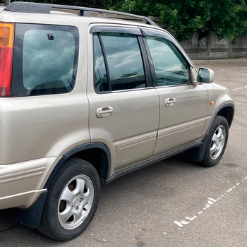 Дефлекторы окон VL-Tuning на Honda CR-V I 1996-2001 кроссовер (накладные)