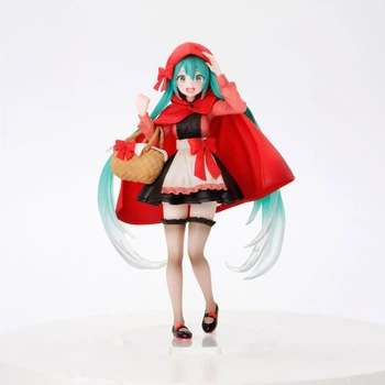 Фігурка аніме Taito Вокалоїд Хацуне Міку Hatsune Miku Країна чудес Wonderland Figure Червона Шапочка 18 см