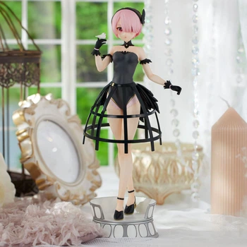 Аниме фигурка Ram Bird Cage Dress Рам с Жизнь в Альтернативном мире с нуля Re Zero 22 см