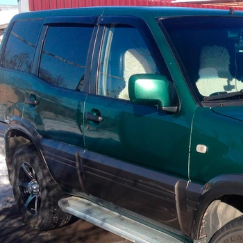 VL-Tuning Дефлекторы окон на Nissan Terrano (R20) 1996-2003 (накладные)