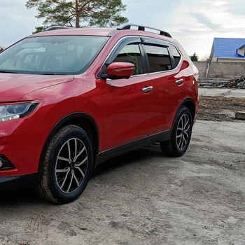Дефлекторы окон VL-Tuning на Nissan X-Trail (T32) 2014- (накладные)