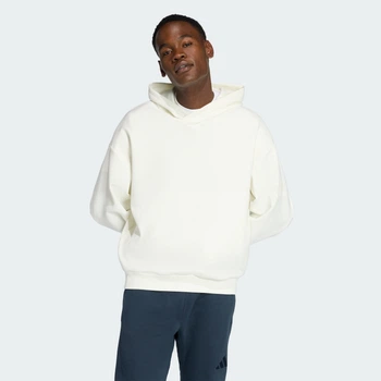 Мужское худи Soft Lux adidas KF8596 (S) белый (4068822773911)
