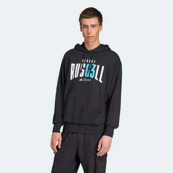 Чоловіче худі Mercedes - AMG Petronas Formula One Team George Russell adidas JZ8903 (XS) чорний (4068807203372)
