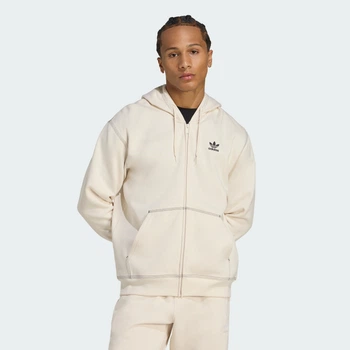 Мужская толстовка Essentials Trefoil adidas JW0968 (XS) белый (4068807614505)