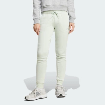 Женские брюки-джоггеры Essentials 3-Stripes Fleece adidas JH3686 (XS) зеленый (4067897948897)