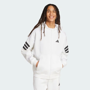 Мужская толстовка Future Icons 3-Stripes adidas JW7106 (XL) белый (4068806567314)