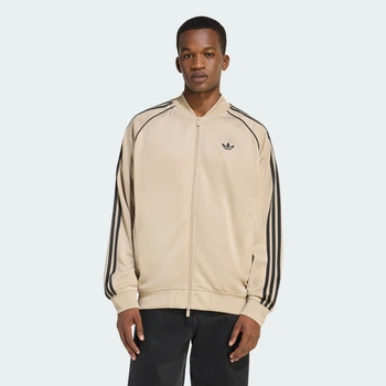 Мужская олимпийка SST ADICOLOR CLASSICS LOOSE adidas KC8524 (2XL) бежевый (4068805034190)