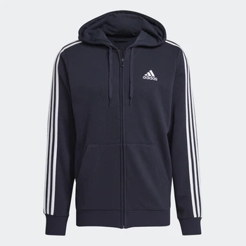 Мужская толстовка Essentials 3-Stripes adidas GK9033 (XS) синий (4064045268319)