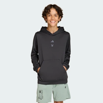 Дитяче худі Adidas Minecraft Training adidas KA0232 (116) чорний (4068821376427)