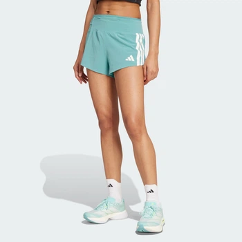 Женские шорты Adizero Running Gel Pocket adidas JV7166 (XL 8 см) бирюзовый (4068808175319)