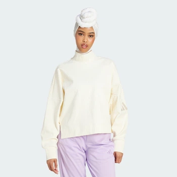 Женский свитшот ALL SZN WINTERISED adidas JM5948 (XS) белый (4068808474290)