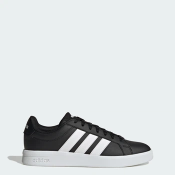 Мужские Кроссовки GRAND COURT BASE 3.0 adidas HQ0082 39 (6 UK) черный (4068804904739)