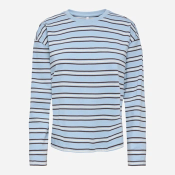 Лонгслив длинный женский ONLY 15337134-Soft Chambray M Голубой (5715907922793)