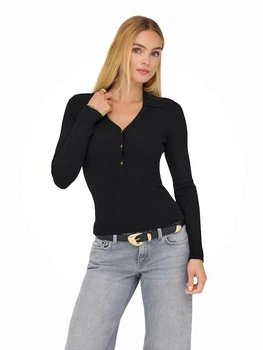 Джемпер женский ONLY 15368861-Black L Черный (5715829620517)
