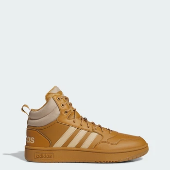 Мужские Кроссовки Hoops 3.0 Mid Lifestyle Basketball Classic Fur Lining adidas IF2636 46.5 (11.5 UK) желтый (4066756277291)