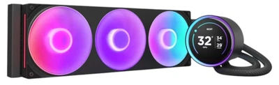 Система рідинного охолодження NZXT Kraken Elite 420 RGB all-in-one Black (RL-KR42E-B2)
