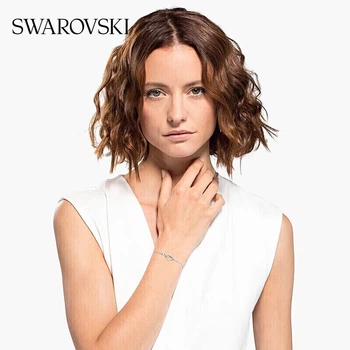 Браслет SWAROVSKI HYPERBOLA Endless Love для женщин, подарок на день рождения, артикул 5524421