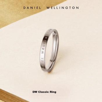 Кільце Daniel Wellington DW Classic Couple Ring Starlight Silver, розмір 60, подарунок на день народження для хлопця, DW033