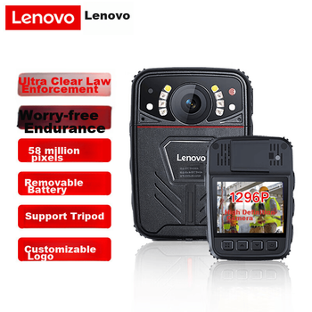 Натільна камера Lenovo зі вибухозахищеним дизайном, інфрачервона нічна камера високої чіткості, портативний міні-відеореєстратор DSJ-1W 32 ГБ