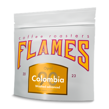 Кава в зернах Flames Coffee Колумбія Опал свіжообсмажена під фільтр 250г
