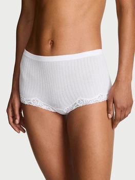 Трусики шорты женские Victoria's Secret 313068994 M Белые (1159861268)