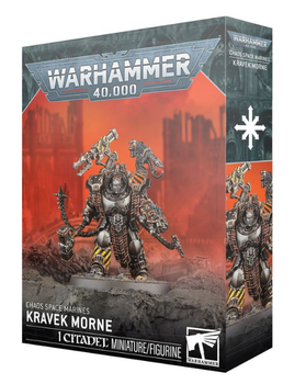 Мініатюра WARHAMMER 40000: CHAOS SPACE MARINES - KRAVEK MORNE