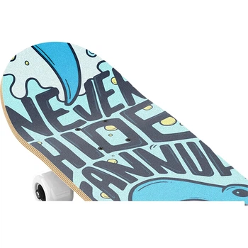 Профессиональный скейтборд SWAY, четырехколесный, с двойной рамой, детский, для взрослых, подростков, мальчиков и девочек, для начинающих, для уличных прогулок, KH22BS
