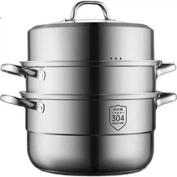 Пароварка COOKER KING нержавеющая сталь 304 трехслойная, 26 см