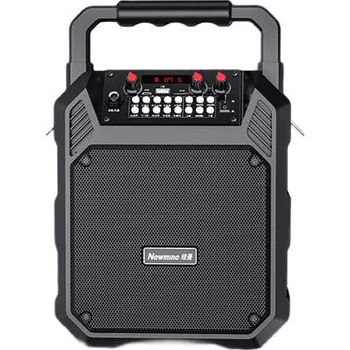 Беспроводная Bluetooth-колонка Newmine K503, портативная колонка для уличных танцев с высокой громкостью, компактный портативный плеер для караоке, громкоговоритель для оплаты уличной торговли, версия с одним микрофоном.