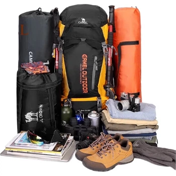 Профессиональный походный рюкзак CAMEL Outdoor, многофункциональный рюкзак большой вместимости для мужчин и женщин, сумка для треккинга и путешествий, 7S3AC3034 Jungle Green