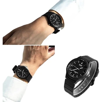Чоловічий годинник Casio, маленький чорний циферблат, функція таймера, підходить для студентських іспитів, парний годинник унісекс, кварцовий механізм, MW-240
