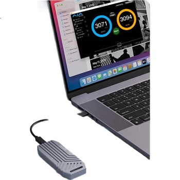 Корпус MAIWO для SSD M.2 NVMe Thunderbolt 4/USB4, 40Гбит/с, алюминиевый, K1695