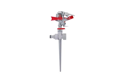 Дождеватель для полива Intertool пульсирующий металл на костыле до 12 м