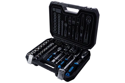 Набор ручного инструмента автомобильного Apro 1/4" x 1/2" (в наборе 73 предмета)