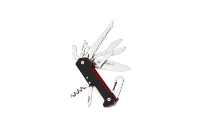 Мультитул туристический Intertool 165 мм складной HT-0597 швейцарский нож