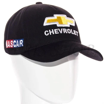 Бейсболка автомобильная кепка с регулировкой из плотного коттона Chevrolet Bth20686 L / 57-58 Черный