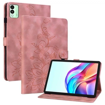 Защитный чехол UniCase Flower для TECNO Megapad 11 - Pink